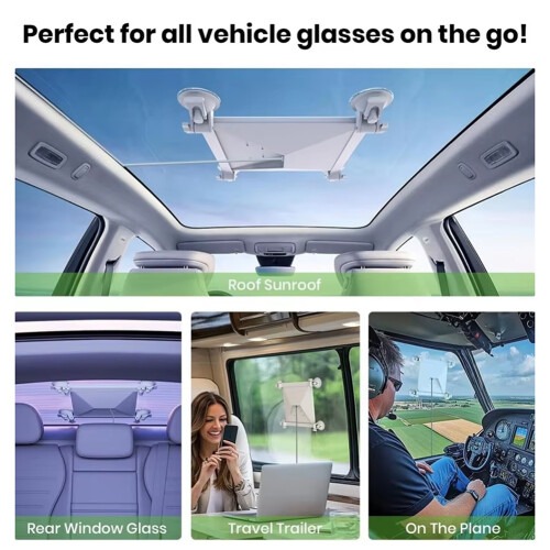 Voor Mini Zonnedak Zuignap Auto Montage Kits Raambeugel 1