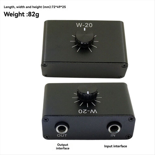 W-20 Instrument Dynamic Microphone Volume Adjustment 2