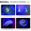 UV Flashlight for Glue Curing Mineral Detection 4