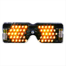 Kit de prática de soldagem com óculos iluminados, kit de eletrônica faça você mesmo, A