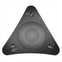 Microfone omnidirecional para videoconferência com captação de transmissão ao vivo