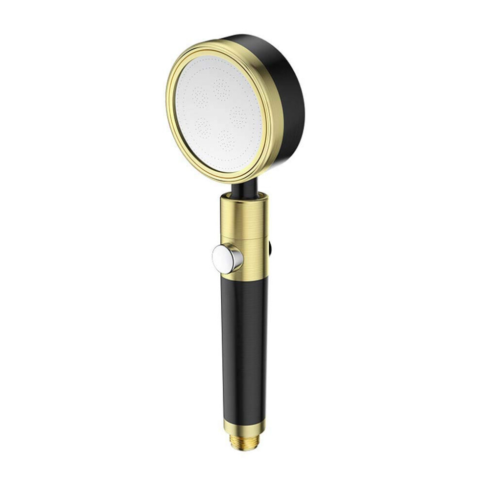 Shower System Ionic Shower Head Universal Handheld On Off Pause Filtration Filter Black Pressure 200% Water Saving 9323874251806