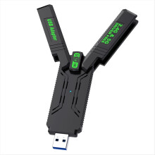 Adaptador USB Wi-Fi 5 de 1300 Mbps, placa de rede sem fio USB 3.0 de alta velocidade.