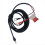 Για μίνι καλώδιο τροφοδοσίας, DIY 16AWG, υποδοχή ασφάλειας επέκτασης, βύσμα DC 4
