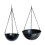 Hanging Baskets Garden Flower Containers Pots Large-large 2