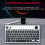 Clavier sans fil mini trackball, 78 touches, Bluetooth 5