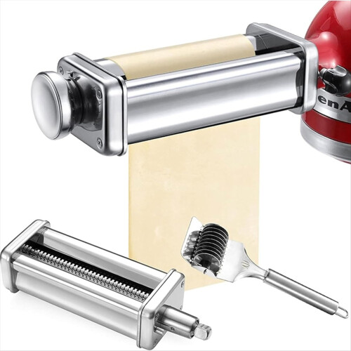Accessorio per la sfogliatrice e tagliapasta per impastatrici 1