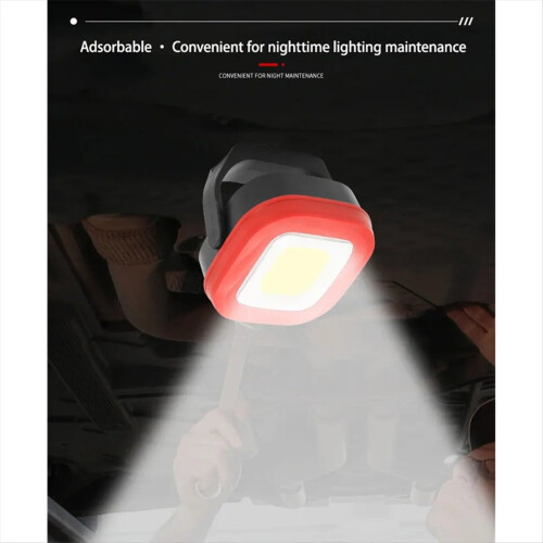 COB LED Emergency Work Light Portable Flashlight 4 Lighting Modes 1