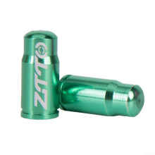 Bike Valve Cap Dust Cover Aluminium 4 Pcs for Road Bicycle Green