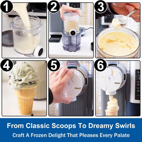 voor Creami Pints voor Swirl NC700 1