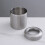 Desktop Small Bin Stainless Steel Waste Bin Tabletop-Covered 6