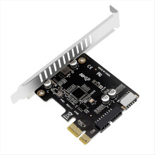 Tarjeta de expansión divisora PCIE a USB 3.0 para PC y portátil