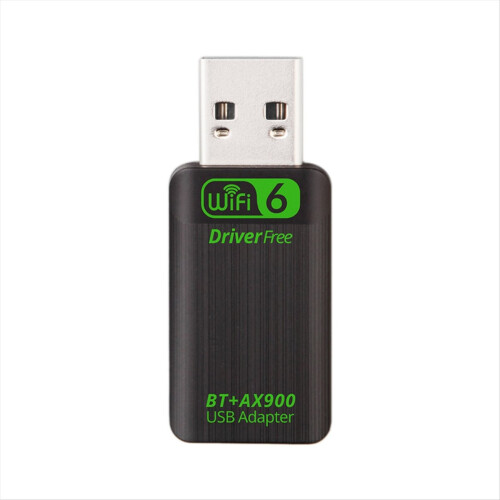 WiFi 6 AX900 USB-sovitin Bluetooth 5.4 langaton verkkokortti