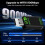 WiFi 6 AX900 USB-sovitin Bluetooth 5.4 langaton verkkokortti 4
