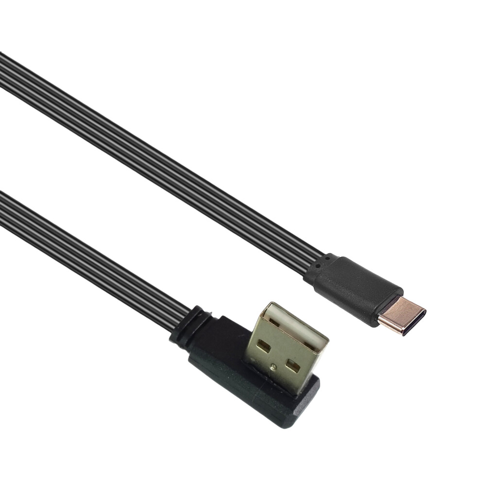 90 Degree Silicone Wire Usb 2.0 To Type C Male-0.2M Amle Cmst 7704000278621