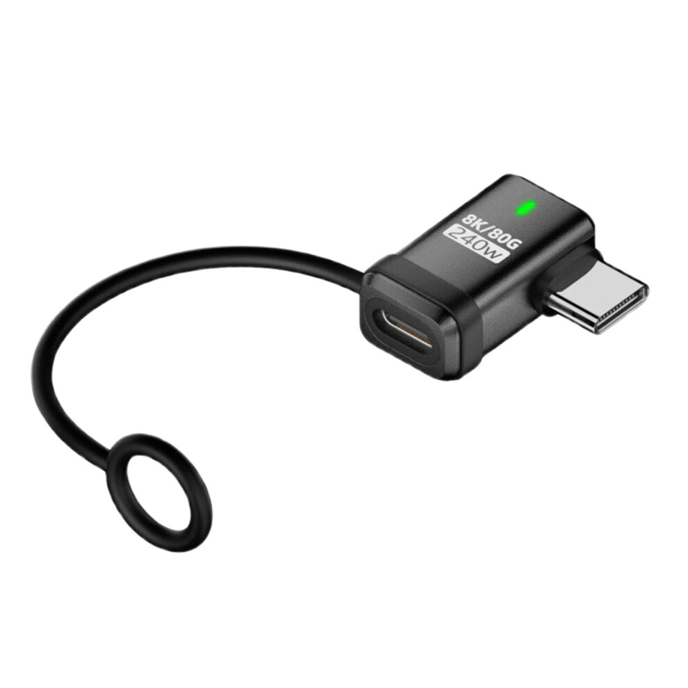 Portable Usb4.0 Extender Adapter 80Gbps Quick Data- 09C Black 7704000275996