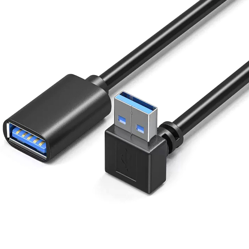 Usb3.0 Extension Cord Right/Left Angled Male To-0.3M Bend Up 7704000278256