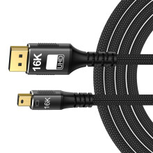 Displayport 2.1 Extension Cable 16K Mini DisplayPort to-1m
