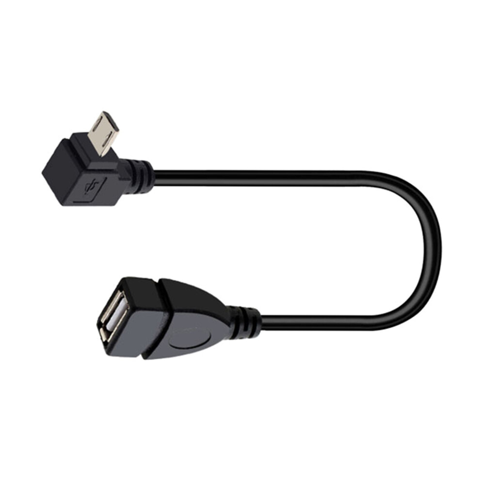 Space Efficient Angled Usb A To Usb Otg Adapter Supports-Down 7704000275736