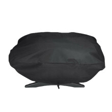 Protezione per barbecue resistente, copertura per barbecue portatile impermeabile in materiale resistente, design antivento, su misura per barbecue a