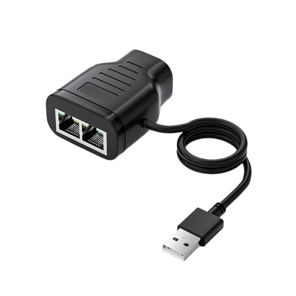Networking Splitter Ethernet Splitter-Usb To Dual Port 1000Mbps 7704000278539