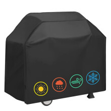 Weerbestendige grillhoes, robuuste beschermhoes voor buitengrills, waterdicht en UV-bestendig, geschikt voor de meeste barbecues, waaronder Weber.