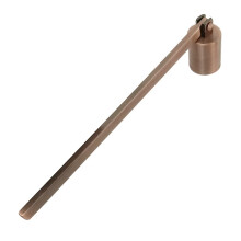 Kerzenlöscher aus Edelstahl, Dochtlöscher zum sicheren Löschen der Kerzenflamme, dekorativer Kerzenlöscher mit langem Griff, korrosionsbeständig