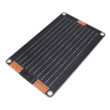 30W 5V 3A Doppelseitiges Solar Panel Ultradünn Wasserdicht Schneller Ladegerät