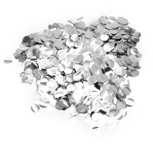 Mylar-konfetti kultainen, pienikokoinen pyöreä konfettiympyrä, kevyt, palonestoaineella päällystetty PVC-materiaali, sileä ja kimalteleva