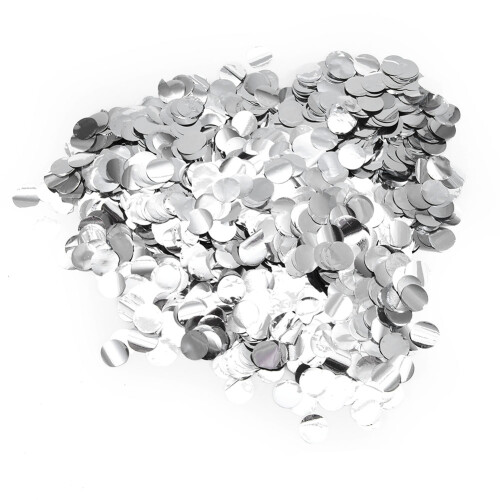 Κομφετί Mylar Golden, Μικροί στρογγυλοί κύκλοι κομφετί, ελαφρύ υλικό PVC επιβραδυντικό