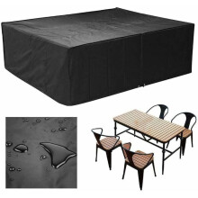 Schutzhülle für Gartenmöbel, strapazierfähige Outdoor-Abdeckungen, wasserdichtes Oxford-Gewebe mit verstärkter PVC-Unterbeschichtung,