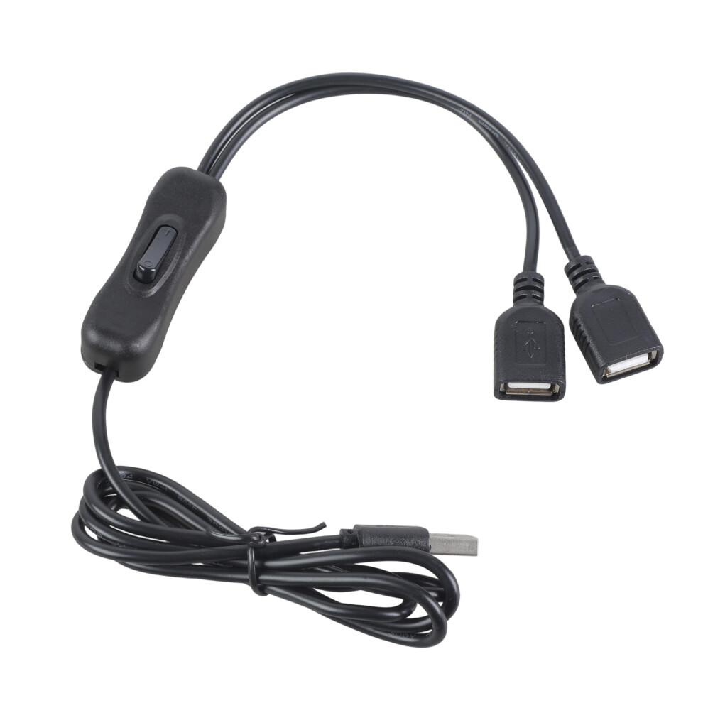 Double Usb Port Charging Extension Cord With On Off Switcher-2M 7704000276306