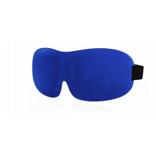 Verstelbare band, 3D-design oogmasker, lichtblokkerend luxe blinddoek voor unisex gebruik, ergonomisch ontworpen voor comfortabel slapen in alle