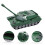 2Pcs Rotatable Turret Tank Model War Toy Desktop Decoration 10