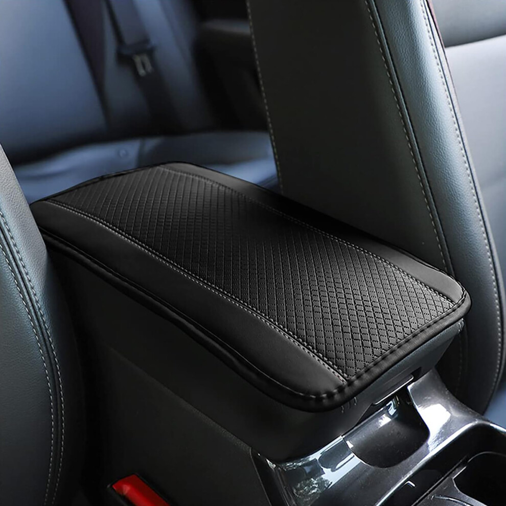 Car Armrest Pad For Opel Opc Astra Insignia Corsa Mokka Vectra Crossland Leather Waterproof Center Console Sided Pockets 9339159514573
