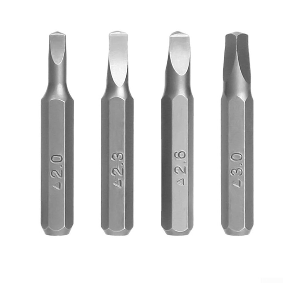 Small Hex Y U Triangle Screwdriver Bits (U6) Precision Tip Set Model U6 9339159514603