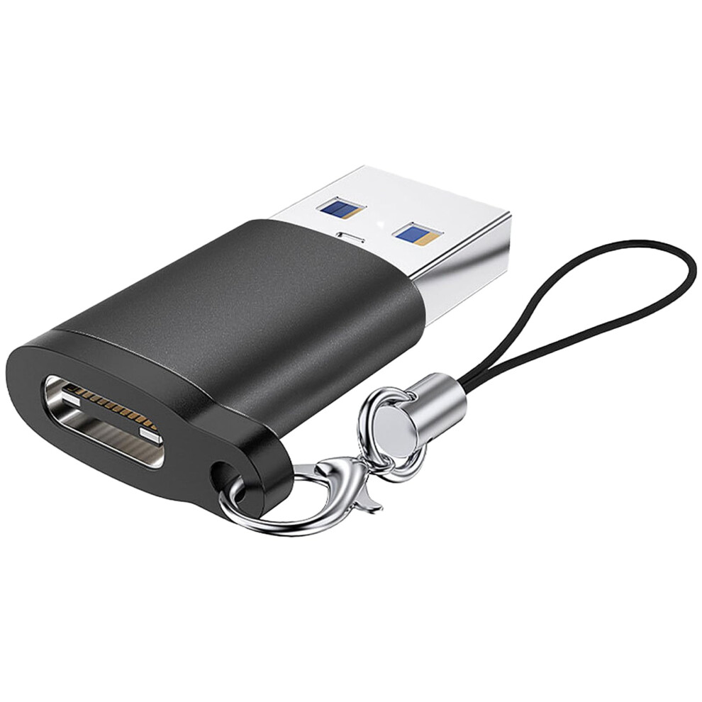 Usb Ctype Female To Usb3.0 Male Adapters Usbc Female To Usb 3.0 Type A Male Adapter Compatible With Usbc Devices Black 9339159514771