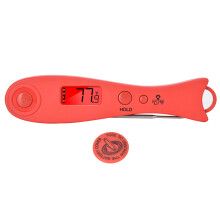 Ungiftiges Bauthermometer, digitales Fleischthermometer mit Sofortanzeige und Edelstahlsonde, perfekt zum Kochen, für die Küche, zum Grillen und