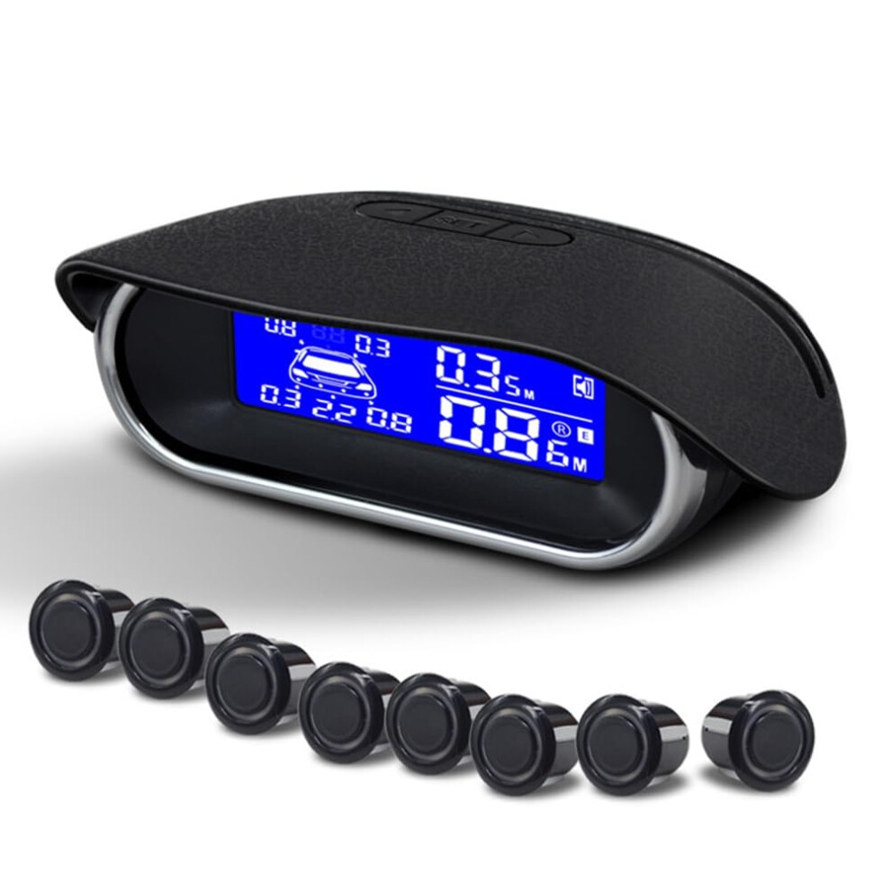 Car Parking Radar System 8Sensor Reversing With Buzzer Warning Distance Detection Model A Garage Safety 9067246108113