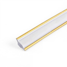 Flexible Molding Trim SelfAdhesive Caulking Strip 5m For Wall Mirror Door Wardrobe Color GreyGold WhiteGold 1.2/1.8cm