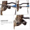 Arrow Rest Metal Bow Accessory For Recurve And Compound Bows Easy Install Adjustable Windage Elevation Secure Support 4