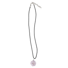 Lila Sternen-Halskette, Leichter ABS-Choker-Anhänger, Einzigartiges Rundkugel-Design