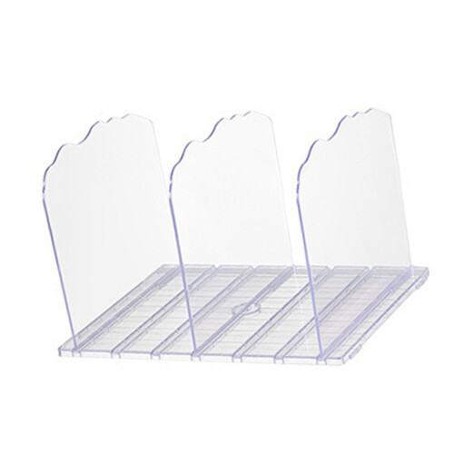 Durchsichtiger Geldbörsen-Organizer aus Acryl mit-1