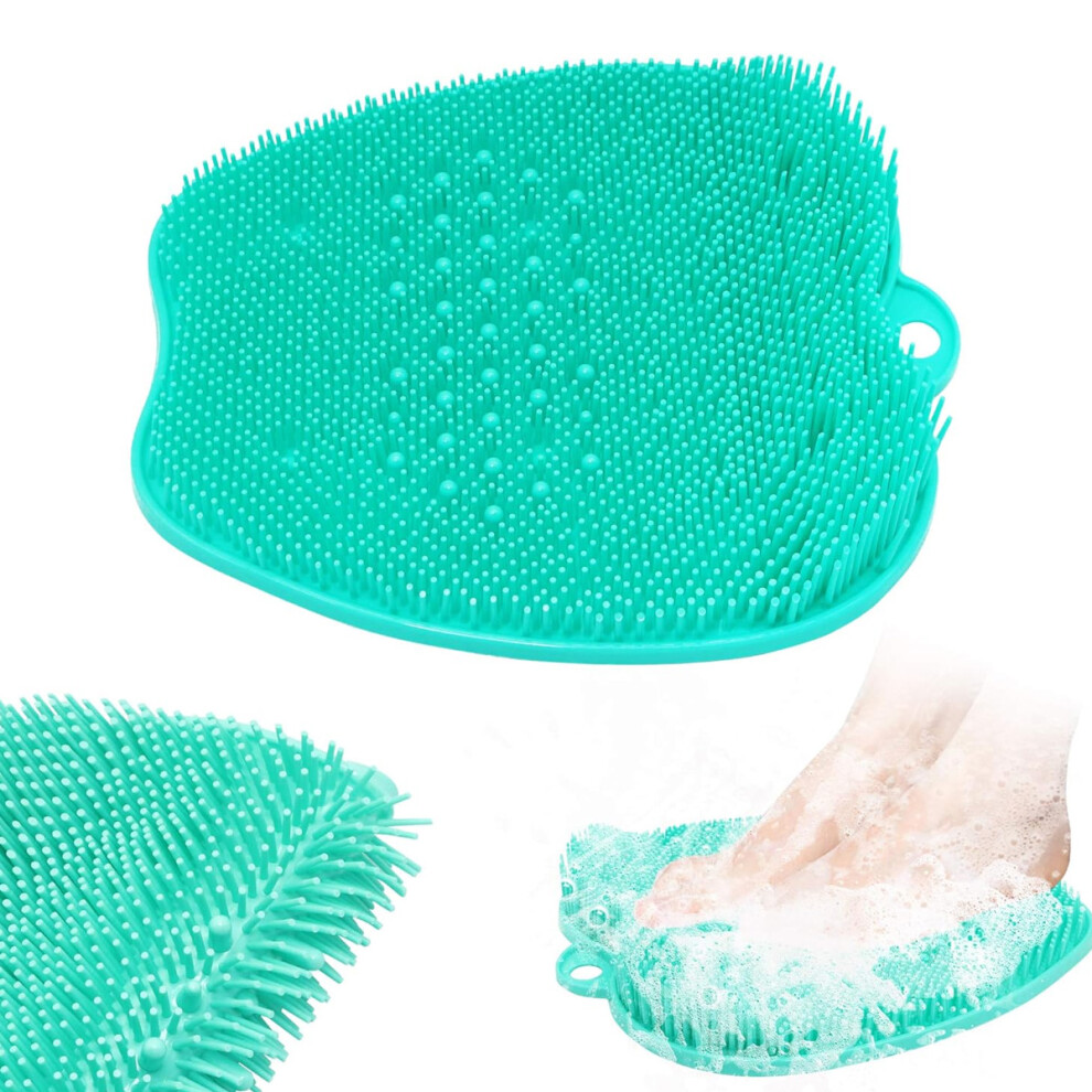 Foot Care Companion: Acupressure Mat, Improve Circulation, Flexible Bristles, Non-Slip Suction Cups, Foot Scrubber Mat For Your Shower Routine