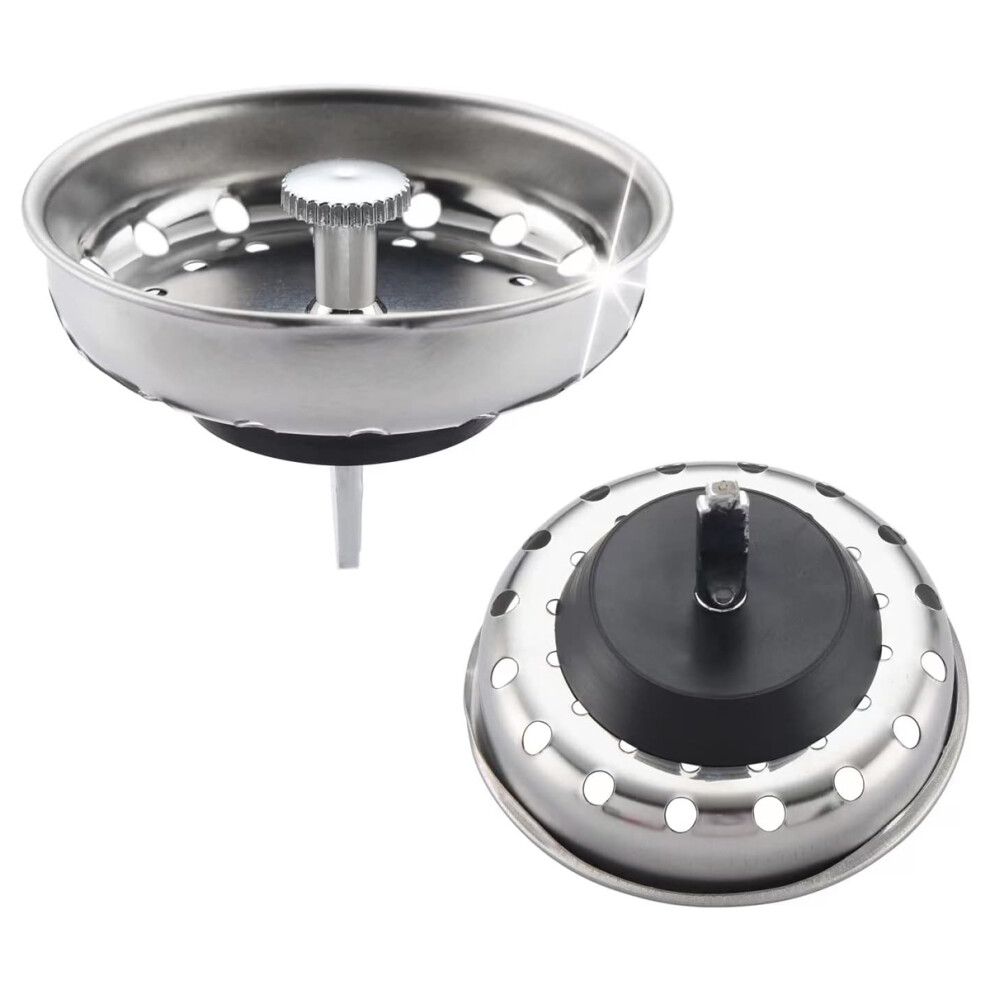Elegant Sink Drain Protector, Corrosion Resistant Stainless Steel Sink Strainer And Stopper For Smooth Drainage In Standard Sinks, Easy Cleaning With 9061222026675