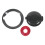 Tankdeckel Abdeckung Kit ABS Carbon Stil für Auto 68250120AA 3