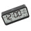 User Friendly Silents Alarm Clock with Night Activation-Black 1