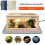 （1 Pack）Heating Pad for Terrarium - Waterproof Silicone-Gray M 2