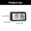 Digital Clock Desk Alarm Clock Quiet Operate for Students-Black 4