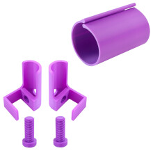 3 Pieces Rhinestones Art Frame Stands with Quality-Purplecolor